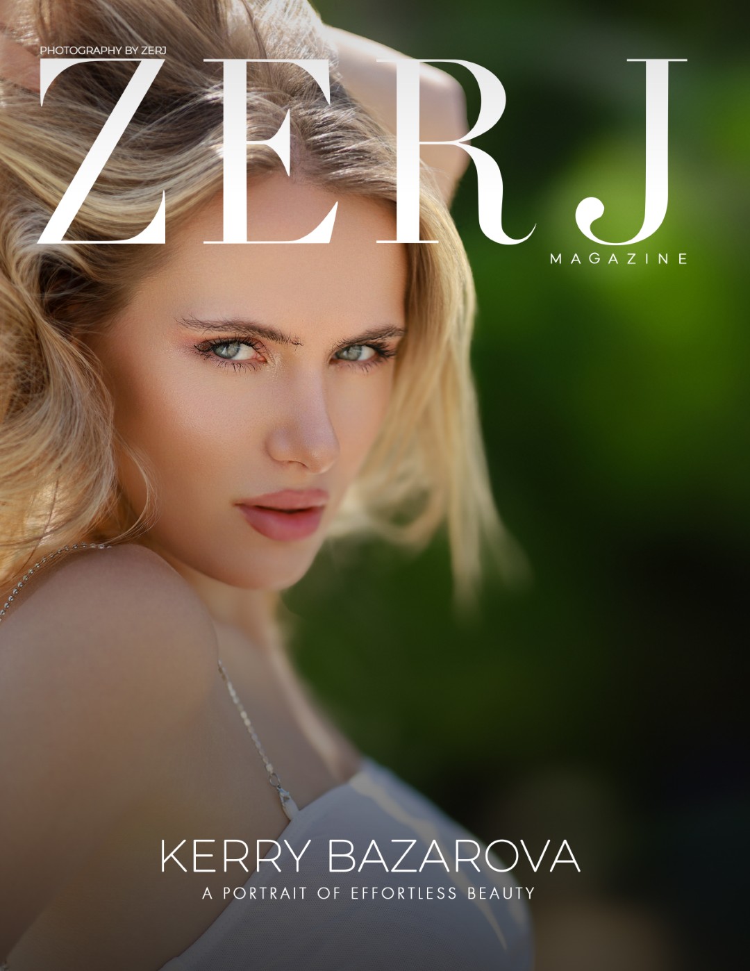 Kerry Bazarova — A Portrait of Effortless Beauty cover